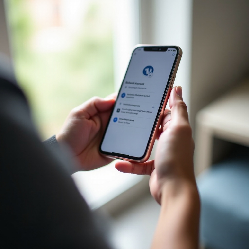 come eliminare l'account Facebook su smartphone