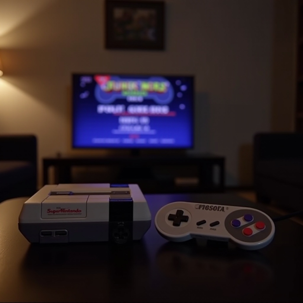 hoe de Super Nintendo aan een smart-tv aan te sluiten