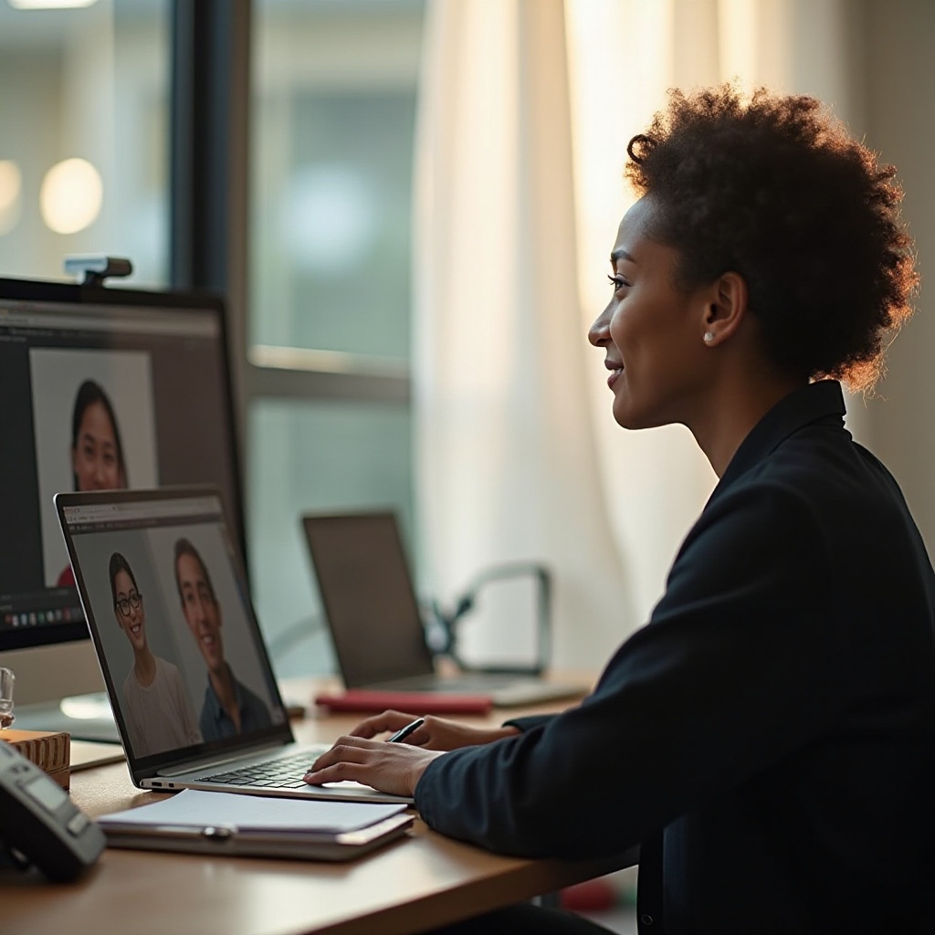 hoe je een virtuele vergadering op telefoon of computer doet