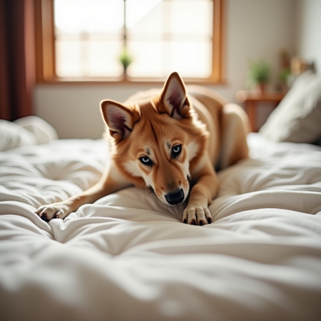 waarom graaft mijn hond in mijn bed