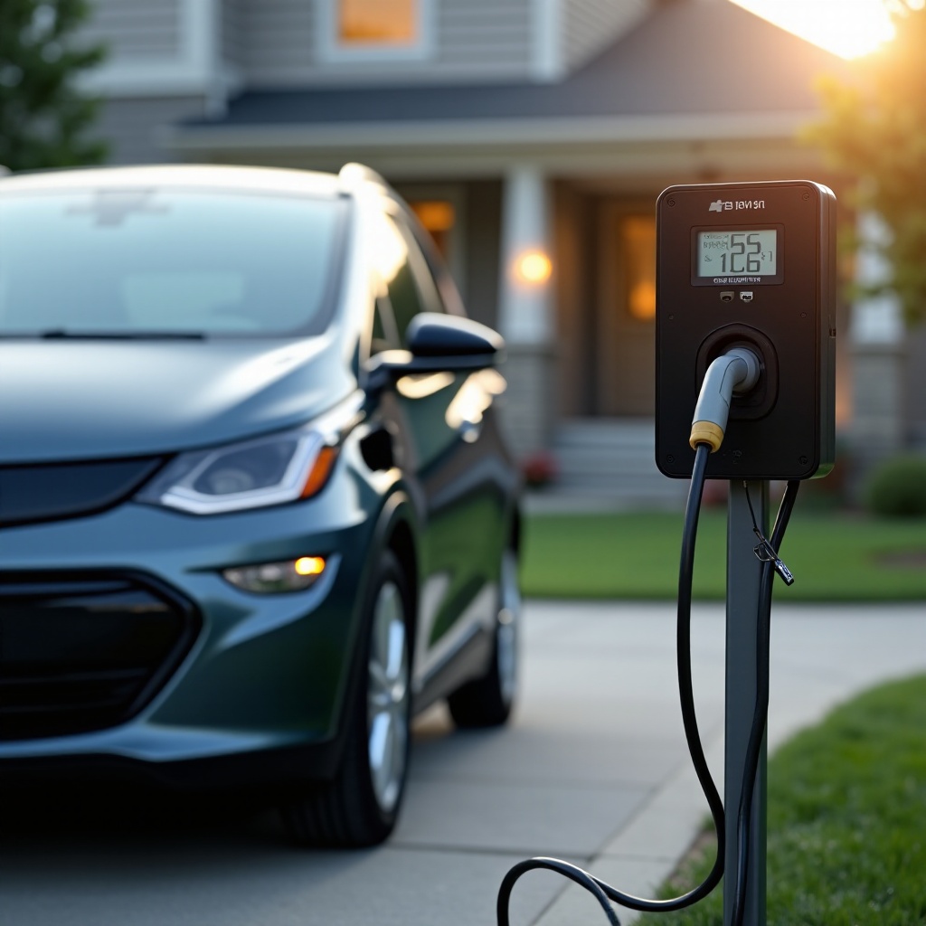 quantos kWh para carregar um Chevy Bolt