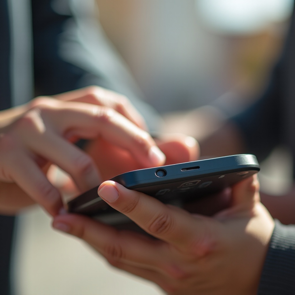 cómo se abre el teléfono meta