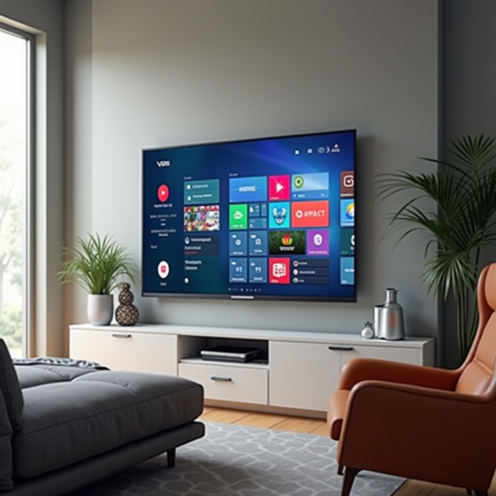 come accendere la TV Vizio