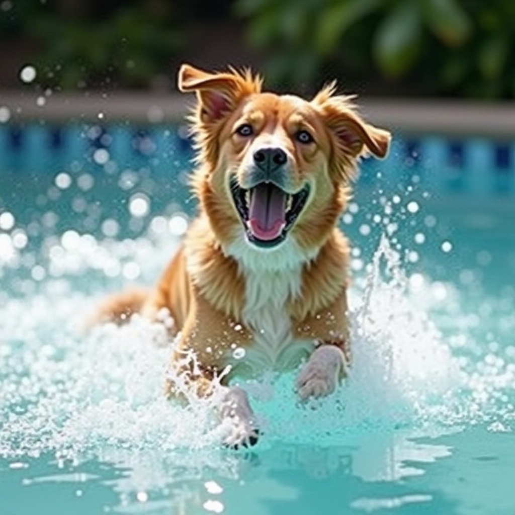 gioco d'acqua per cani