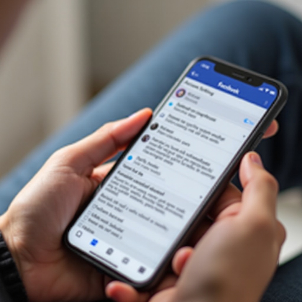 como excluir uma conta do Facebook no smartphone