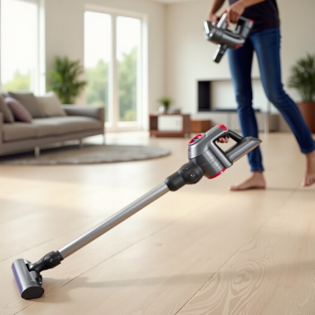 bester kabelloser Staubsauger für LVP-Böden