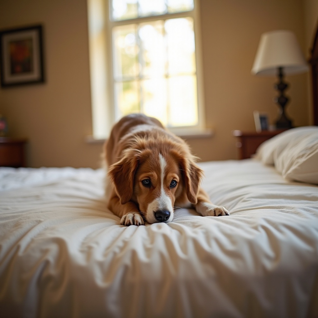 waarom graaft mijn hond in mijn bed