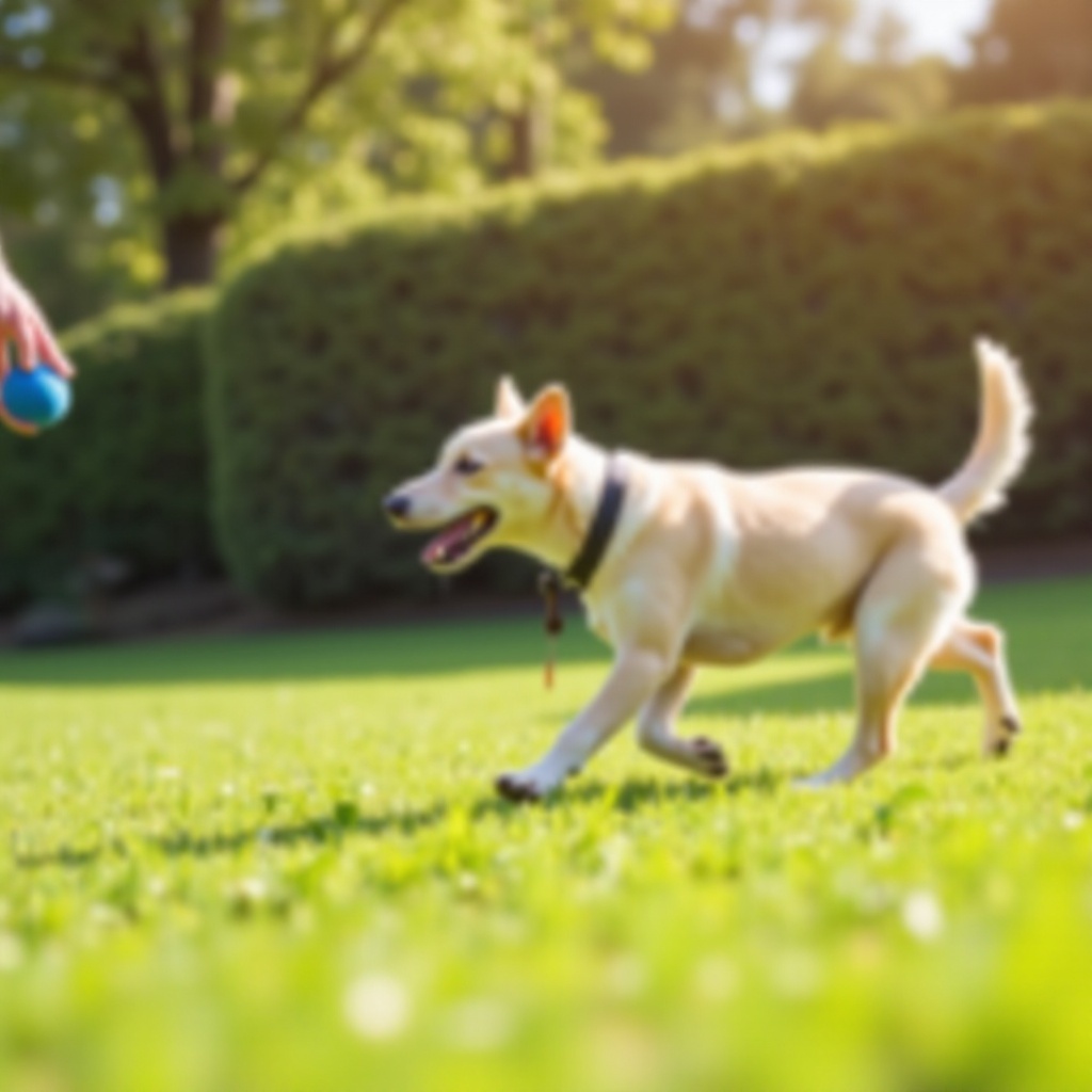 como ensinar o cão a trazer a bola de volta