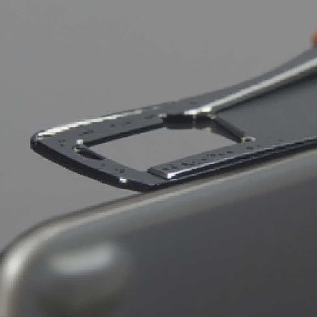 come pulire lo slot della scheda sim dell'iphone