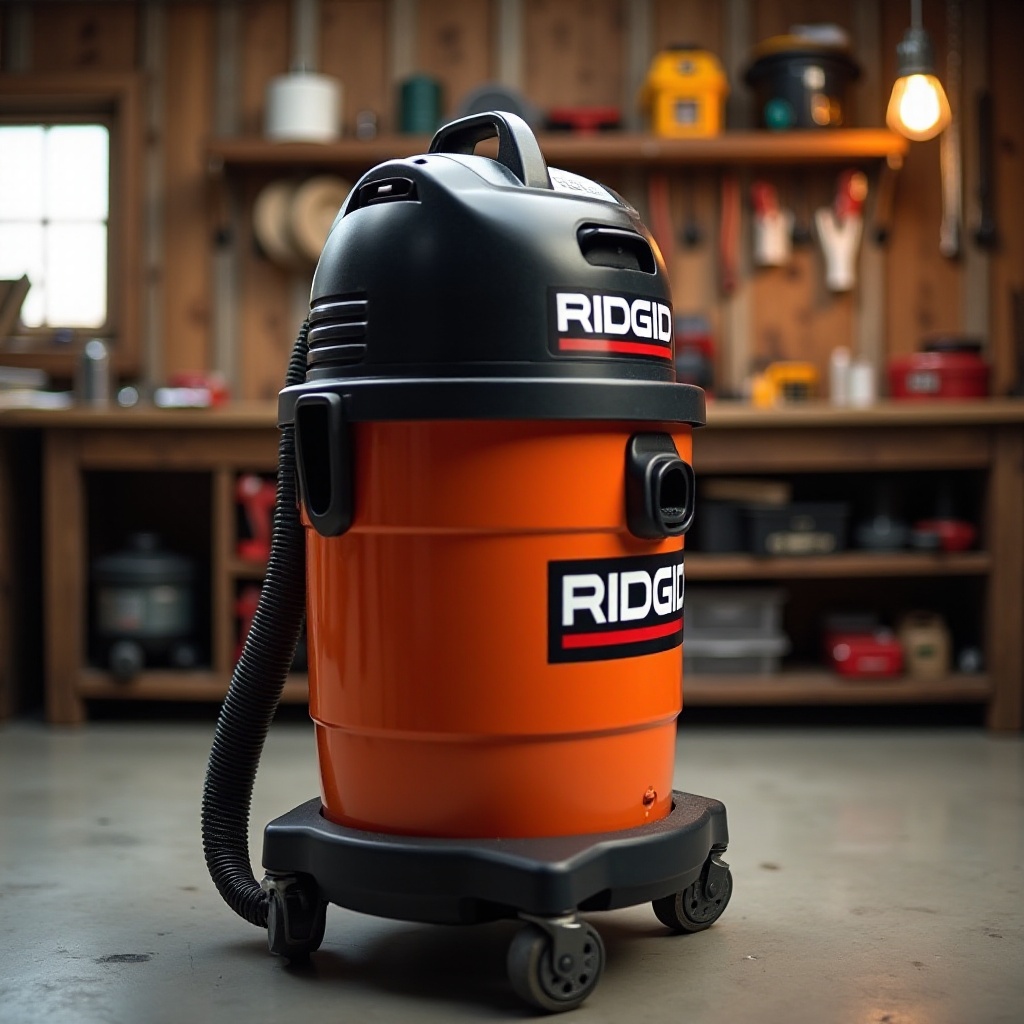 meilleur aspirateur d'atelier Ridgid