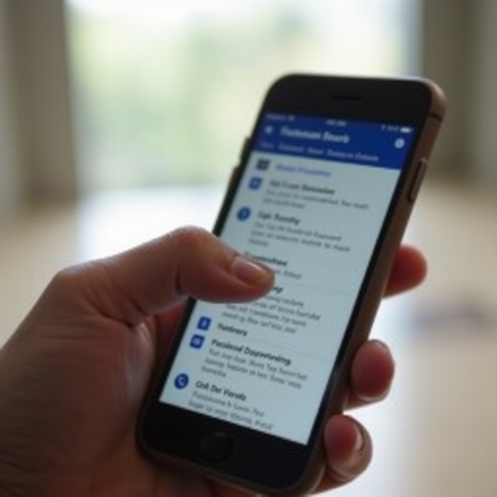 comment supprimer un compte Facebook sur smartphone