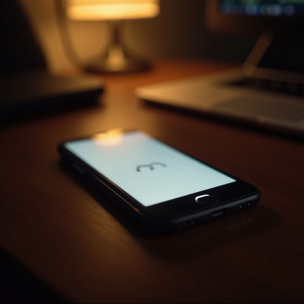 iPhone-näyttö laginen