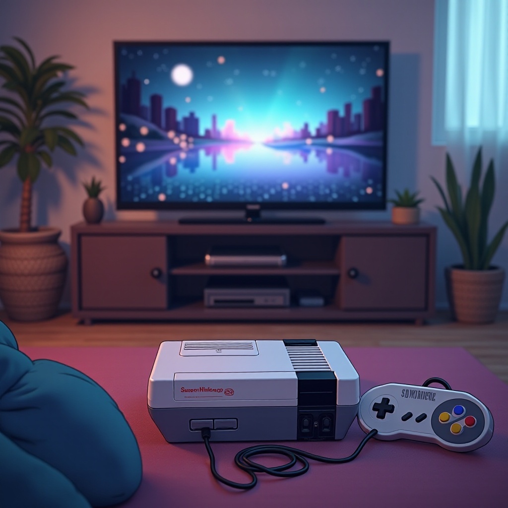 come collegare il Super Nintendo alla TV intelligente
