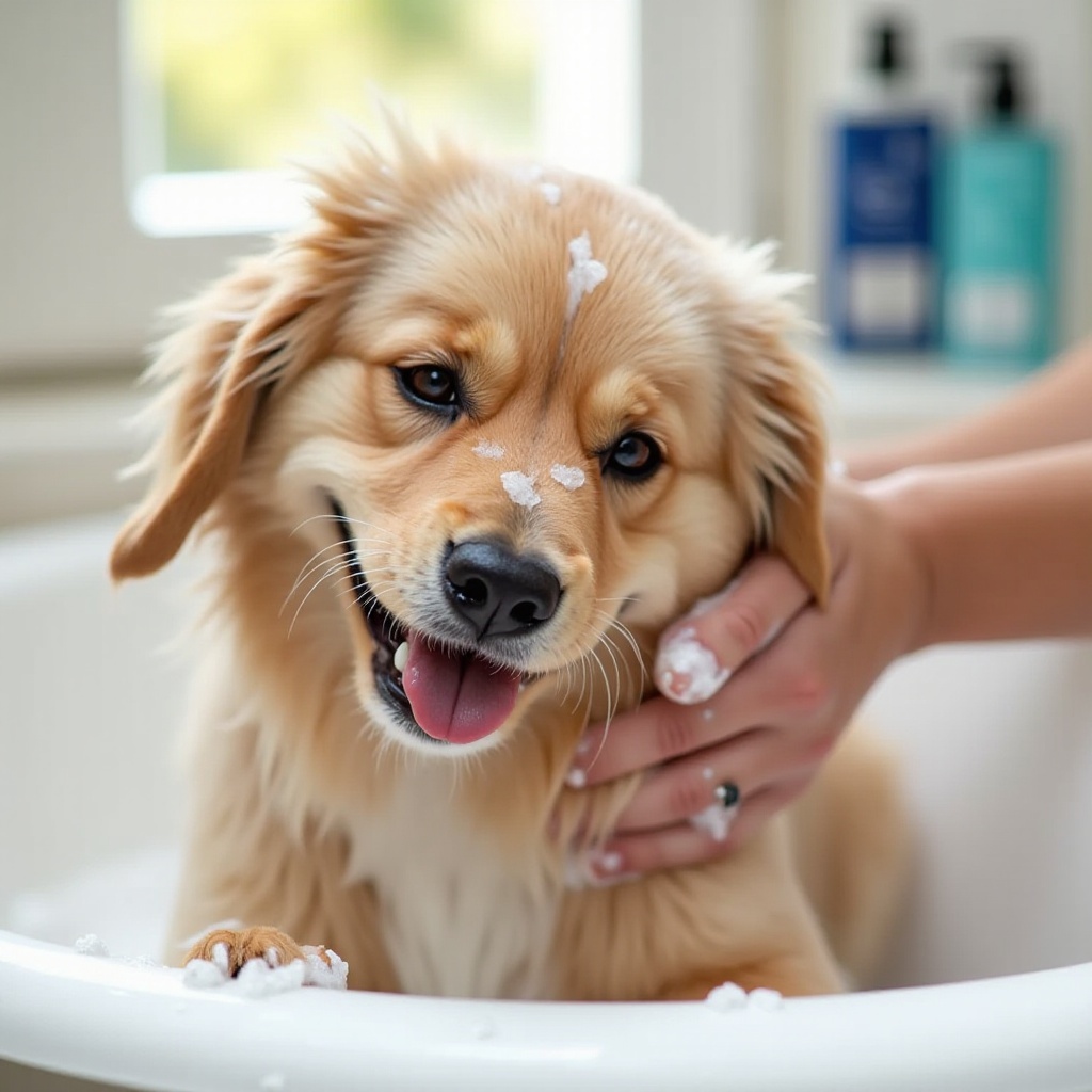 juckendes Hundeshampoo