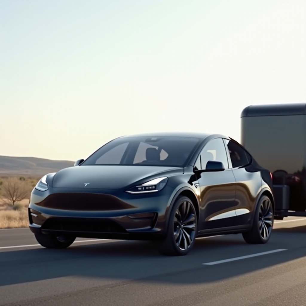 trekkracht van de Model Y Performance