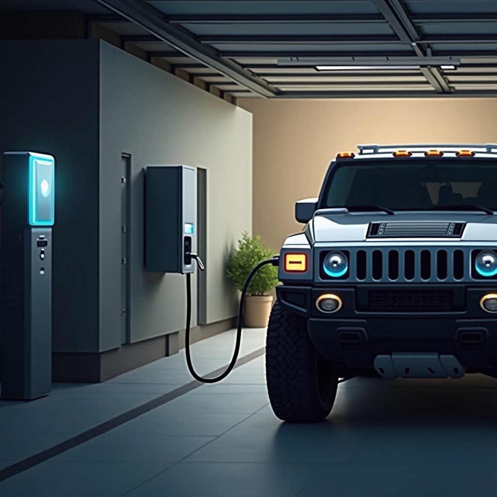 costo de cargar el Hummer EV en casa
