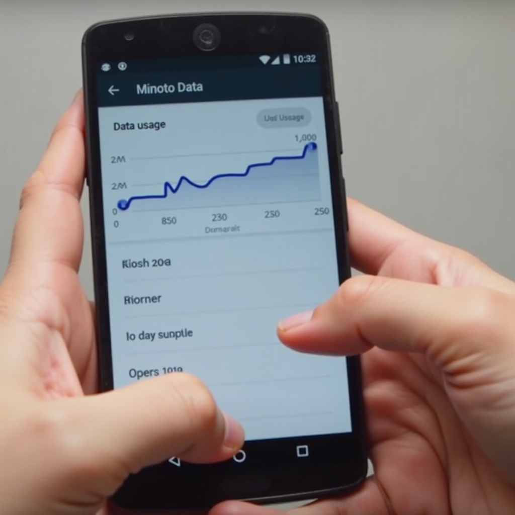 cómo comprobar el límite de datos del hotspot motor g2