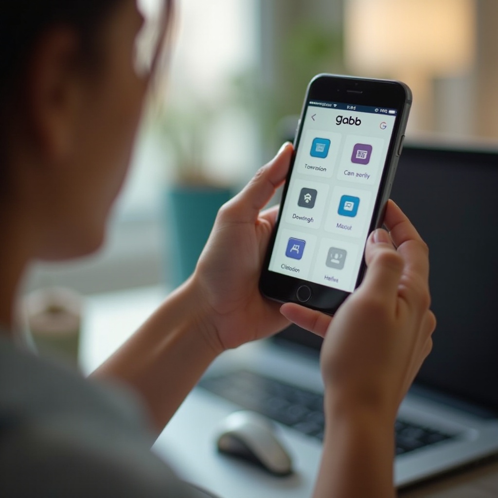 comment télécharger des fichiers sur un téléphone Gabb