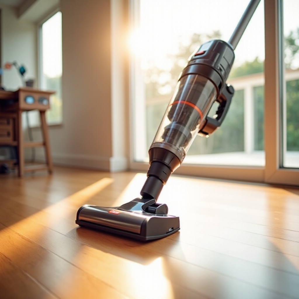 melhor aspirador recarregável para pisos de madeira