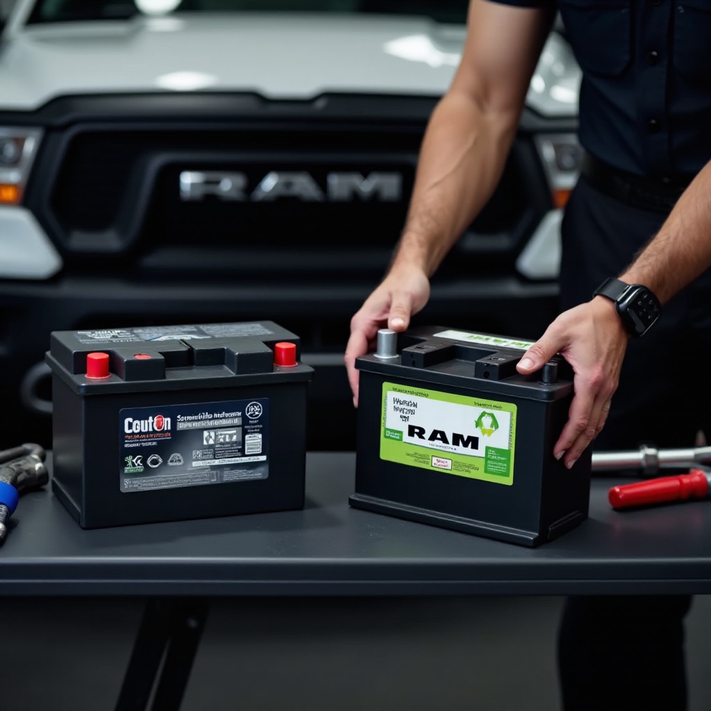 coût de remplacement de la batterie du ram 1500