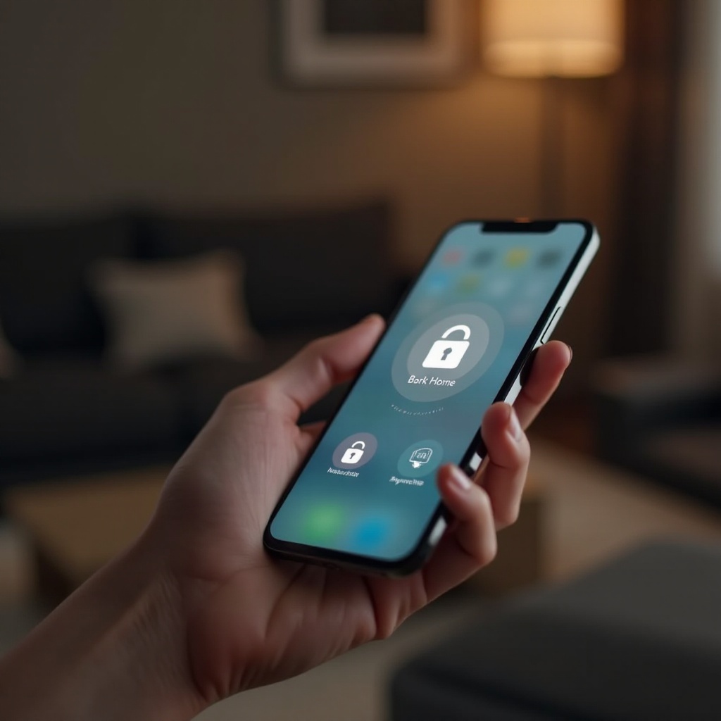 ¿necesito la corteza en casa para bloquear el smartphone?