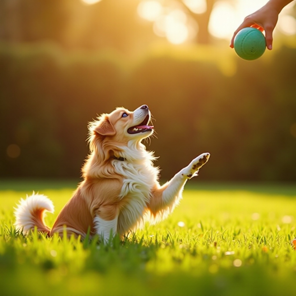 come insegnare al cane a riportare la palla