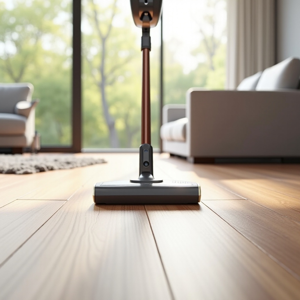 mejor aspiradora sin cable para suelos de LVP