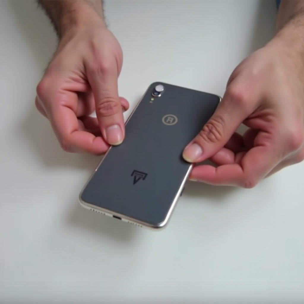 cómo se abre el teléfono meta