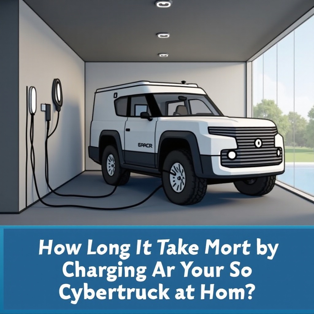 quanto tempo ci vuole per caricare il cybertruck a casa