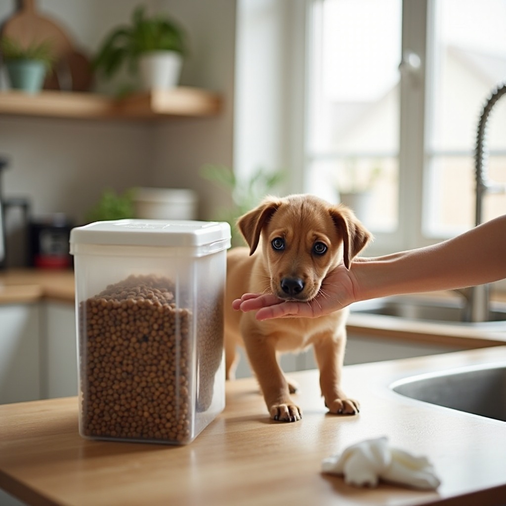 come mantenere fresco il cibo secco per cani dopo l'apertura