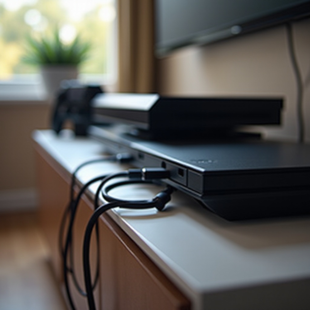 como configurar o PS4 na TV