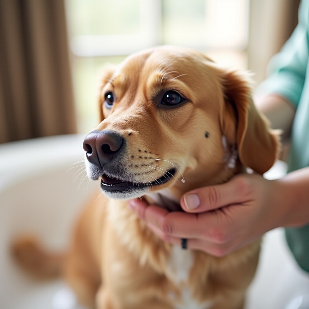 juckendes Hundeshampoo