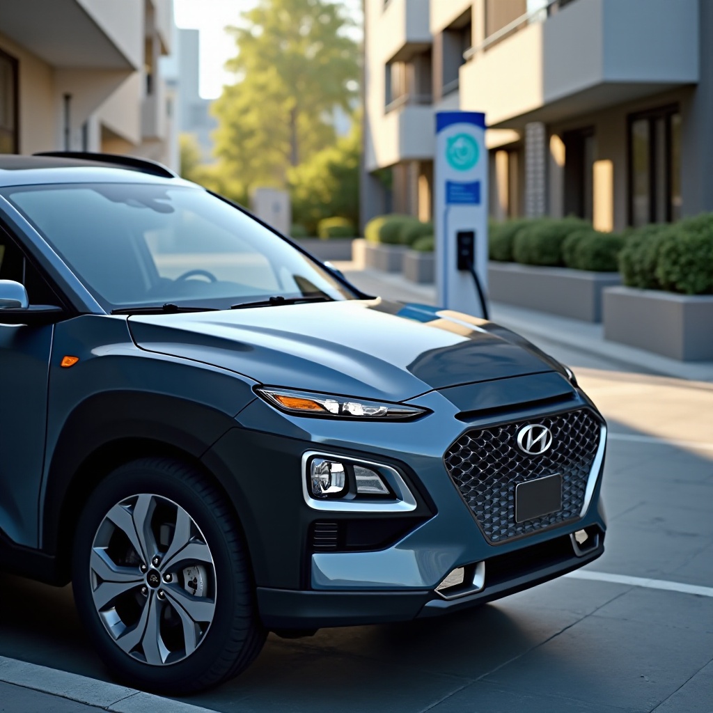 carga eléctrica del Hyundai Kona