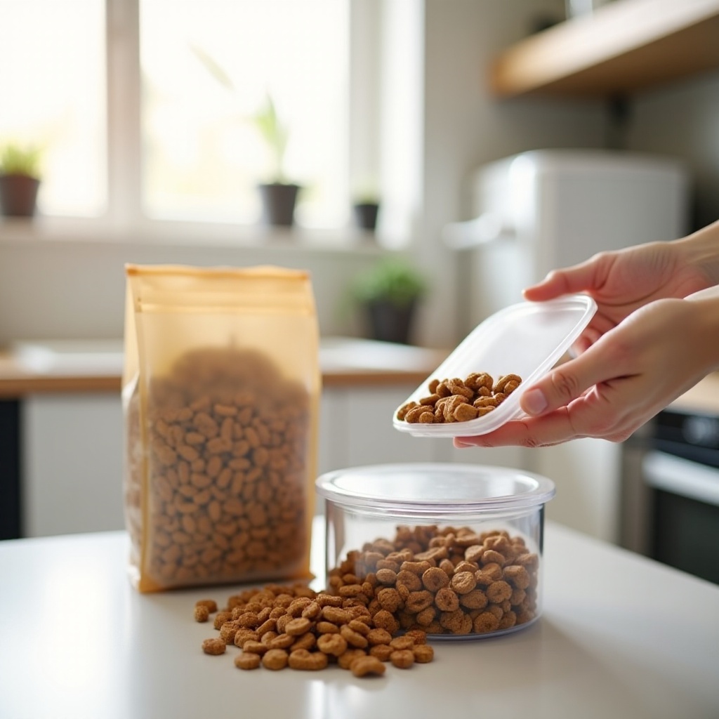 how to keep dry dog food fresh after opening