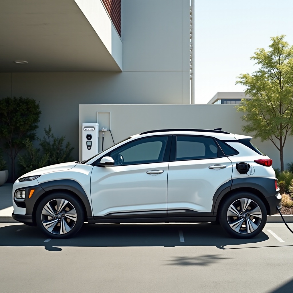 carregamento elétrico do Hyundai Kona