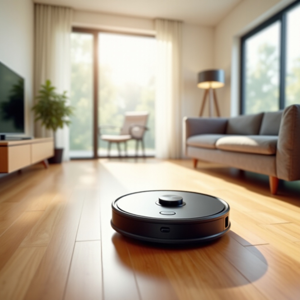aspiradora robot silenciosa