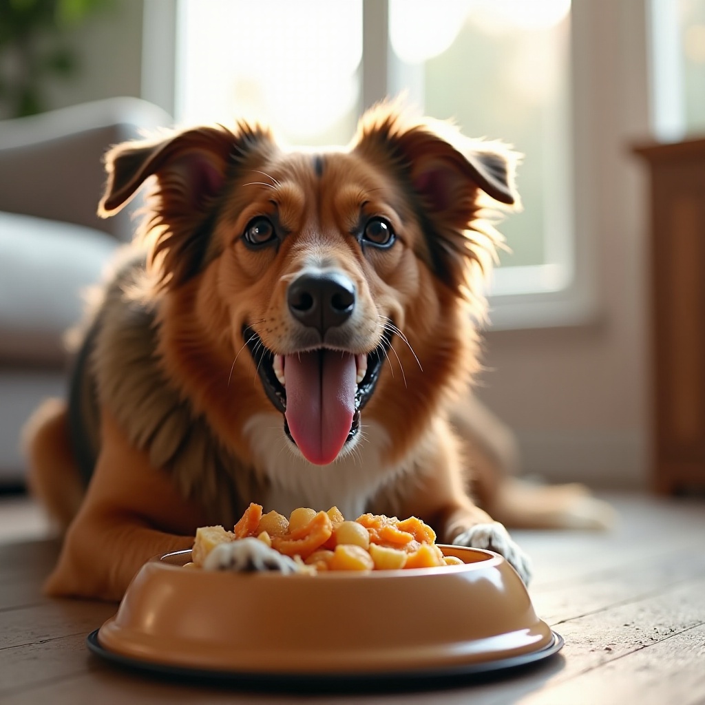 comida para perros masticable para alergias
